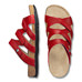 Chaussures de confort Helvesko : modle Lixa, rouge Image 2
