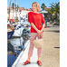 Chaussures de confort Helvesko : modle Lixa, rouge Image 3