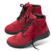 Chaussure confort Helvesko : ANDORA, rouge (cuir velours)