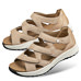 Chaussures de confort Helvesko : modle Cadima, beige