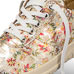 Chaussures de confort Helvesko : modle Piana, coloris or multi Image 3