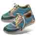 Chaussures de confort Helvesko : modle Loma, beige/bleu