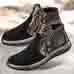 Chaussures de confort Helvesko : modle Pariza, noir/marron