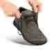 Chaussures de confort Helvesko : modle Rocco, gris Image 4