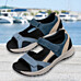 Chaussures de confort Helvesko : mod�le Tala, bleu