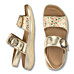Chaussures de confort Helvesko : mod�le Geza, coloris or Image 2