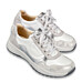 Chaussures de confort Helvesko : mod�le Toulon, blanc/argent