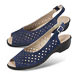 Chaussures de confort LadySko : modle Ferna, bleu