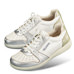 Chaussures de confort Helvesko : modle Jakina, blanc/argent