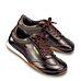 Chaussures de confort Helvesko : mod�le Milano, aubergine