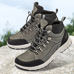 Chaussures de confort Helvesko : modle Kitz Tex, noir/gris