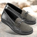 Chaussures de confort Helvesko : modle Ala, gris fonc