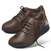 Chaussure confort Helvesko : URBAN, marron fonc