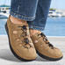 Chaussures de confort Helvesko : modle Pat, beige Image 3