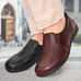 Chaussures de confort Helvesko : modle Iva, bordeaux Image 3
