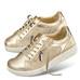 Chaussures de confort Helvesko : modle Nyala, coloris or