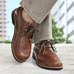 Chaussures de confort Helvesko : modle Lovis, marron fonc Image 3