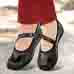 Chaussures de confort Helvesko : modle Janah, noir Image 3