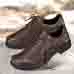 Chaussures de confort Helvesko : modle Berend, marron