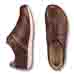 Chaussures de confort Helvesko : modle Claus, marron fonc Image 2
