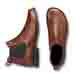 Chaussures de confort Helvesko : modle Carter , marron fonc Image 2