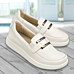 Chaussures de confort Helvesko : mod�le Vimora, blanc