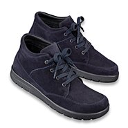 Chaussures de confort Helvesko : mod�le Leira, bleu fonc�