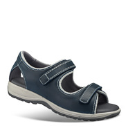 Chaussures de confort Helvesko : modle Mette, bleu fonc