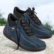 Chaussures de confort Helvesko : modèle Athen, bleu