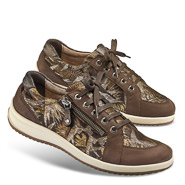 Chaussure confort Helvesko : VERENA, marron (cuir nubuck)