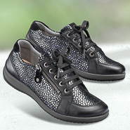 Chaussure confort Helvesko : VERENA, noir (cuir nappa)