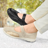 Ballerines de confort Helvesko : modle Bettina