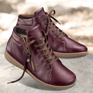 Chaussure confort Helvesko : HEDWIG, aubergine