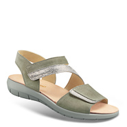 Chaussure confort Helvesko : DIANA, gris-vert