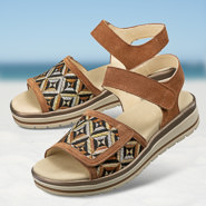 Chaussure confort Helvesko : ROMILLA, marron
