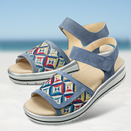 Chaussure confort Helvesko : ROMILLA, coloris jean