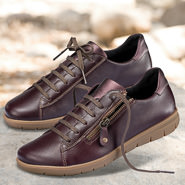 Chaussure confort Helvesko : MAXI, aubergine