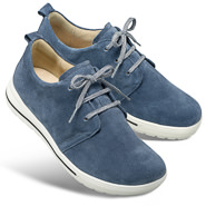 Chaussures de confort Helvesko : modèle Nicole, bleu