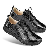 Chaussures de confort Helvesko : modle Nicole, noir