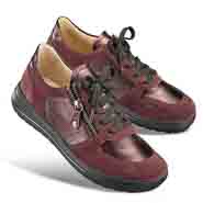 Chaussures de confort Helvesko : modle Heather, bordeaux