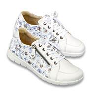 Chaussures de confort Helvesko : mod�le Feeling, blanc multi
