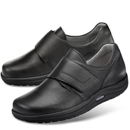 Chaussures de confort Helvesko : modèle Wien, noir