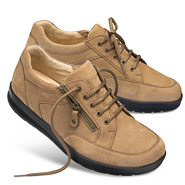Chaussure confort Helvesko : BENNO, naturel (cuir colo)