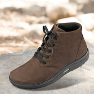 Chaussure confort Helvesko : WERNER, marron fonc