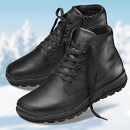 Chaussure confort Helvesko : LINUS, noir