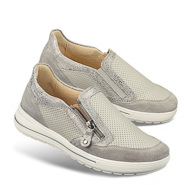 Chaussures de confort Helvesko : modèle Onasia, gris
