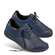 Chaussures de confort Helvesko : modle Dora, bleu fonc