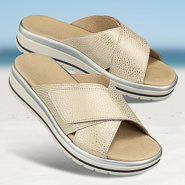 Chaussures de confort Helvesko : modle Angel, coloris or