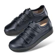 Chaussures de confort Helvesko : modle Daniela, bleu fonc