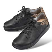Chaussures de confort Helvesko : modle Beate, noir